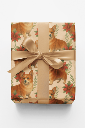 Merry Tails and Winter Trails - London Penny Gift Wrap