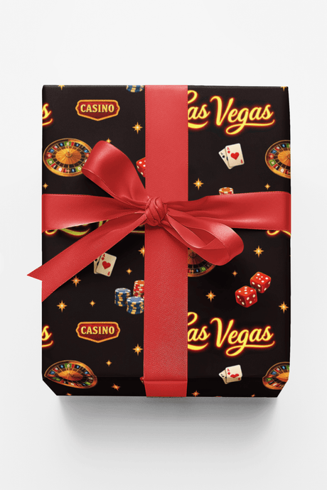 Las Vegas Vintage Neon - London Penny Gift Wrap