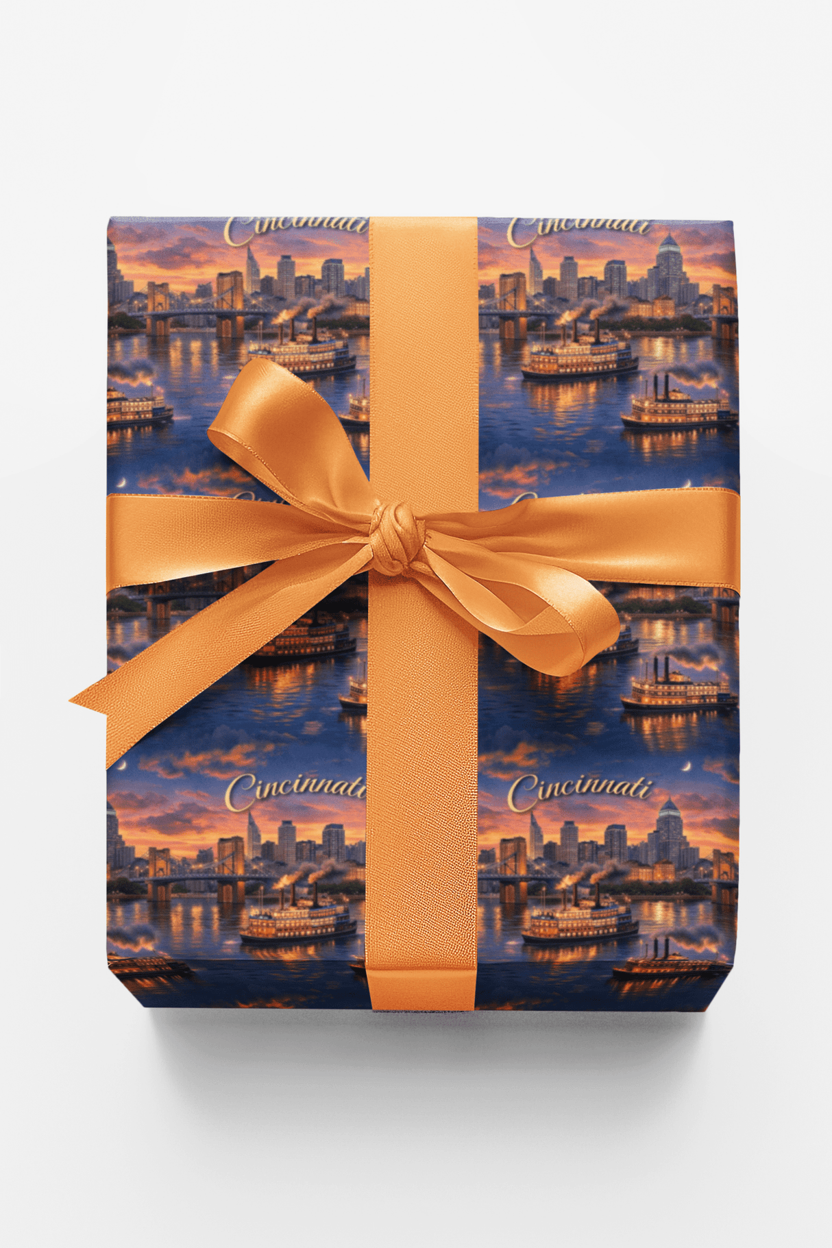 Cincinnati Riverfront Revival - London Penny Gift Wrap
