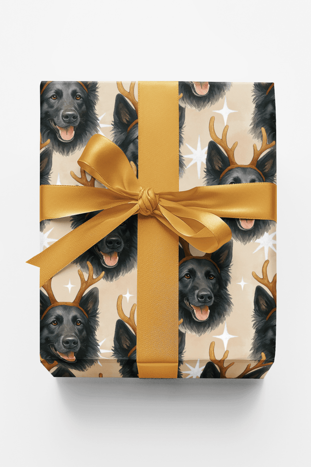 Twilight Fur and Winter Faith - London Penny Gift Wrap
