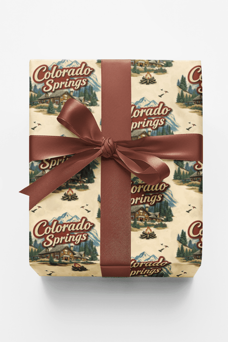 Colorado Springs Alpine Days - London Penny Gift Wrap