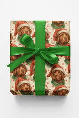 Chestnut Coats & Christmas Calm - London Penny Gift Wrap