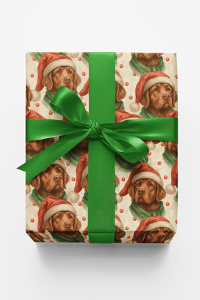 Chestnut Coats & Christmas Calm - London Penny Gift Wrap
