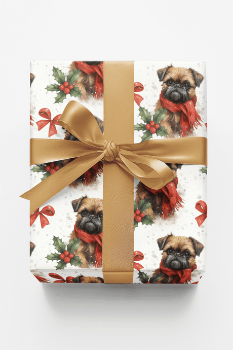 Festive Furball - London Penny Gift Wrap