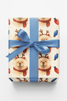Chow Chow Christmas Cozy - London Penny Gift Wrap