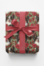 Festive Papillon Petals - London Penny Gift Wrap