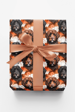 The Doodle Line - London Penny Gift Wrap