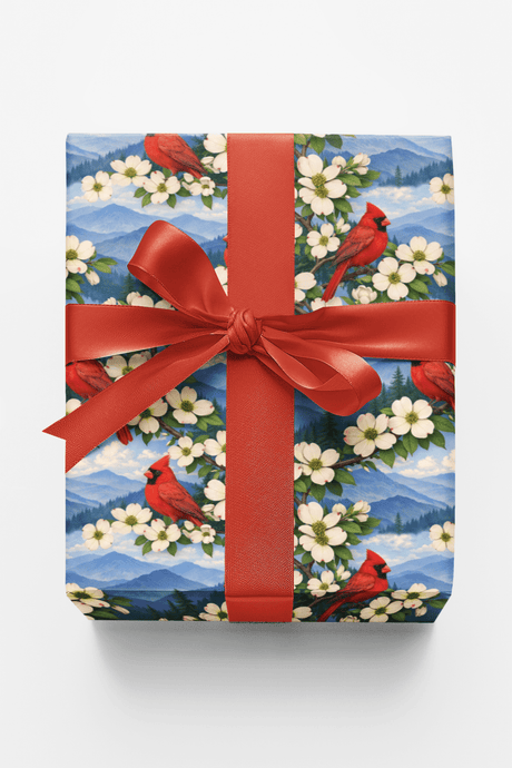 North Carolina Flora & Fauna - London Penny Gift Wrap