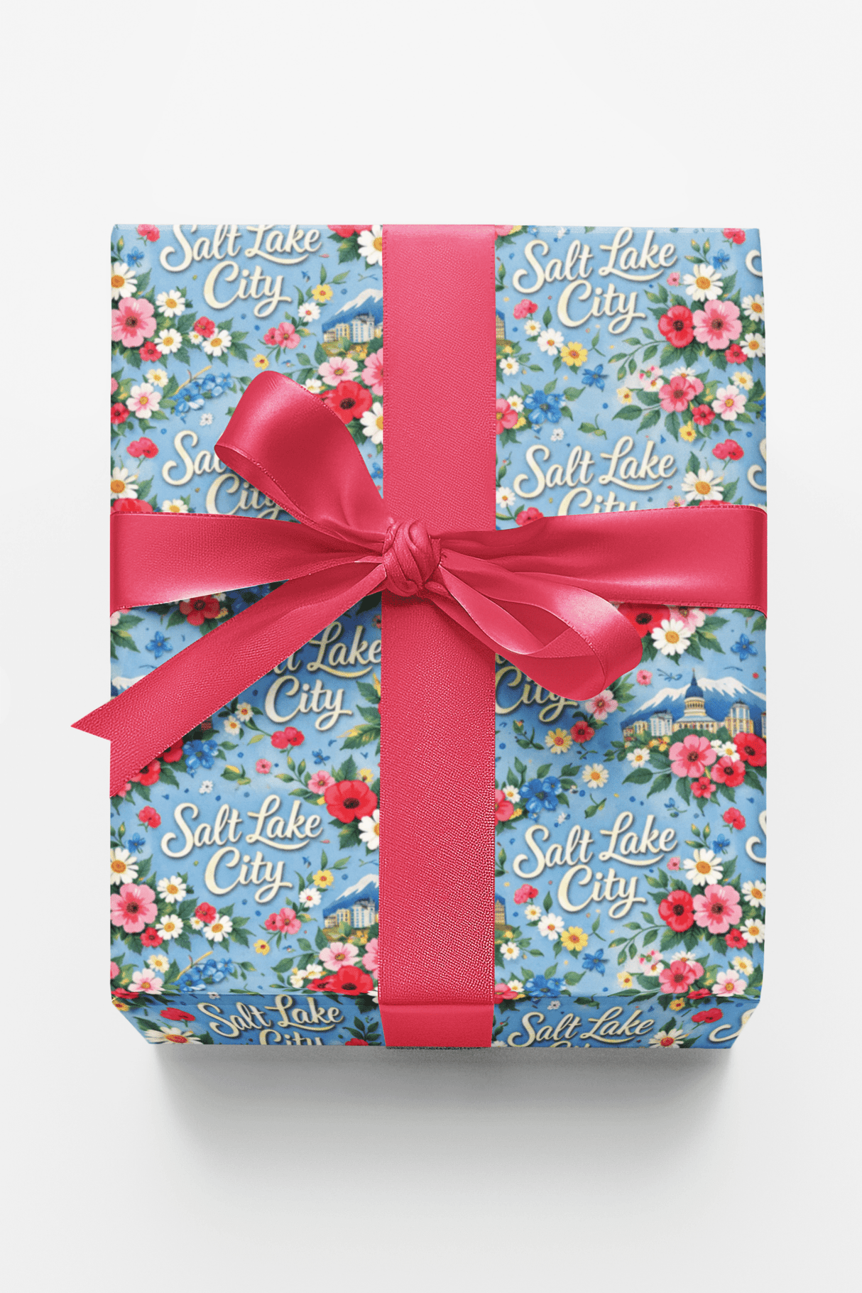 Salt Lake City - London Penny Gift Wrap
