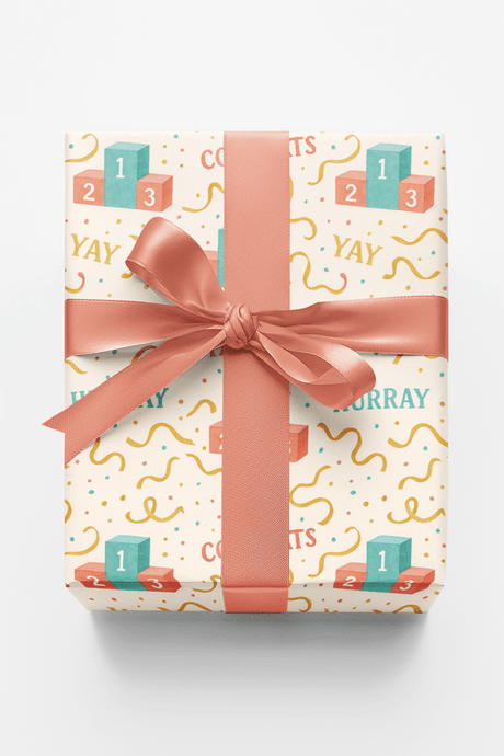 Gold Medal Moment - London Penny Gift Wrap