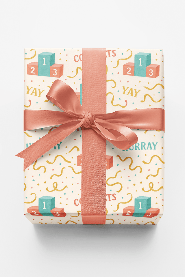 Gold Medal Moment - London Penny Gift Wrap