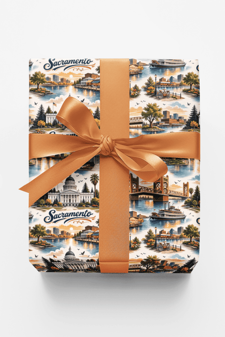 Sacramento Capitol Classic - London Penny Gift Wrap