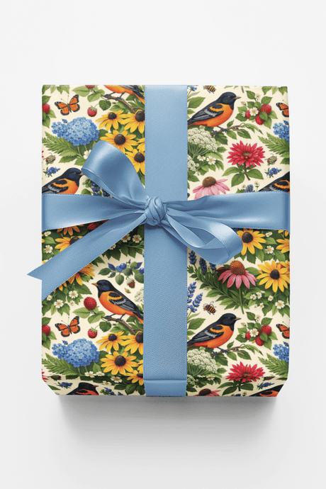 Maryland Flora & Fauna - London Penny Gift Wrap