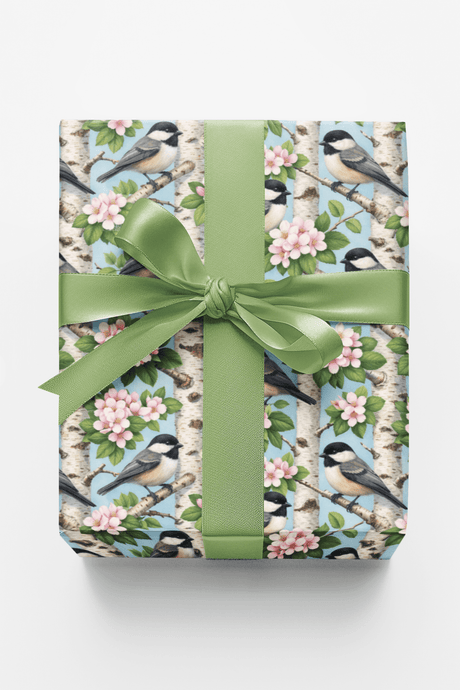 Massachusetts Flora & Fauna - London Penny Gift Wrap