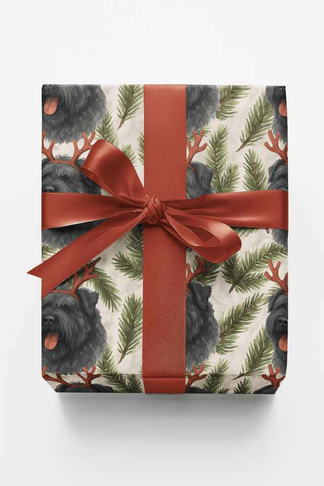 Garlanded Antler Joy - London Penny Gift Wrap