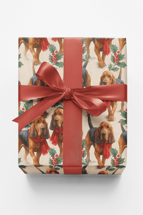Hound’s Hearthside Cheer - London Penny Gift Wrap