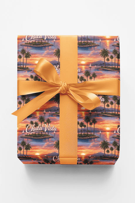 Chula Vista Bay Breeze - London Penny Gift Wrap