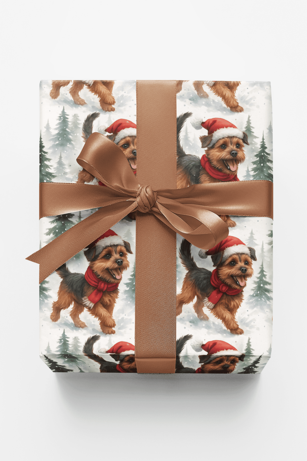 Snowy Hat & Wag - London Penny Gift Wrap