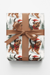 Snowy Hat & Wag - London Penny Gift Wrap