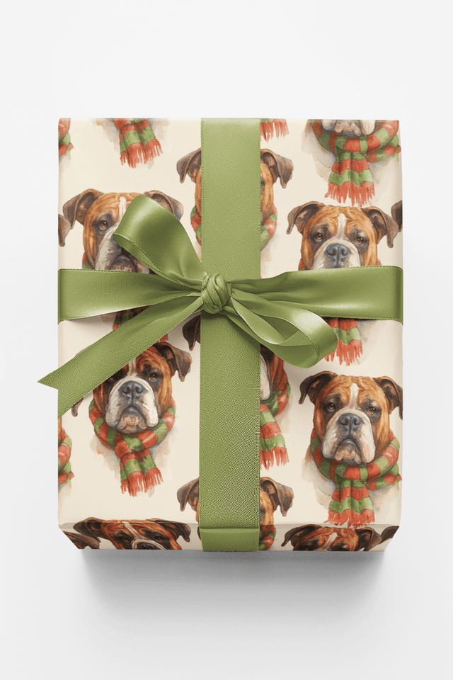 Amber Hearth, Winter Scarf - London Penny Gift Wrap