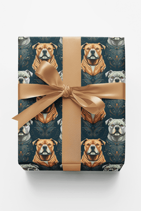 Regal Pitbull - London Penny Gift Wrap