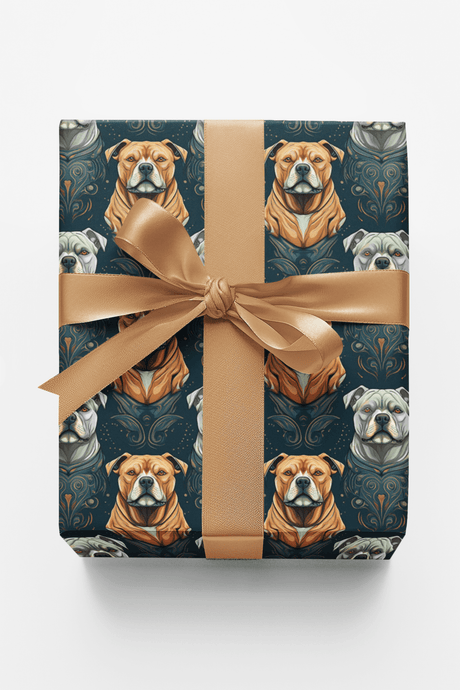 Regal Pitbull - London Penny Gift Wrap