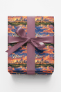 Plano Texas Twilight - London Penny Gift Wrap
