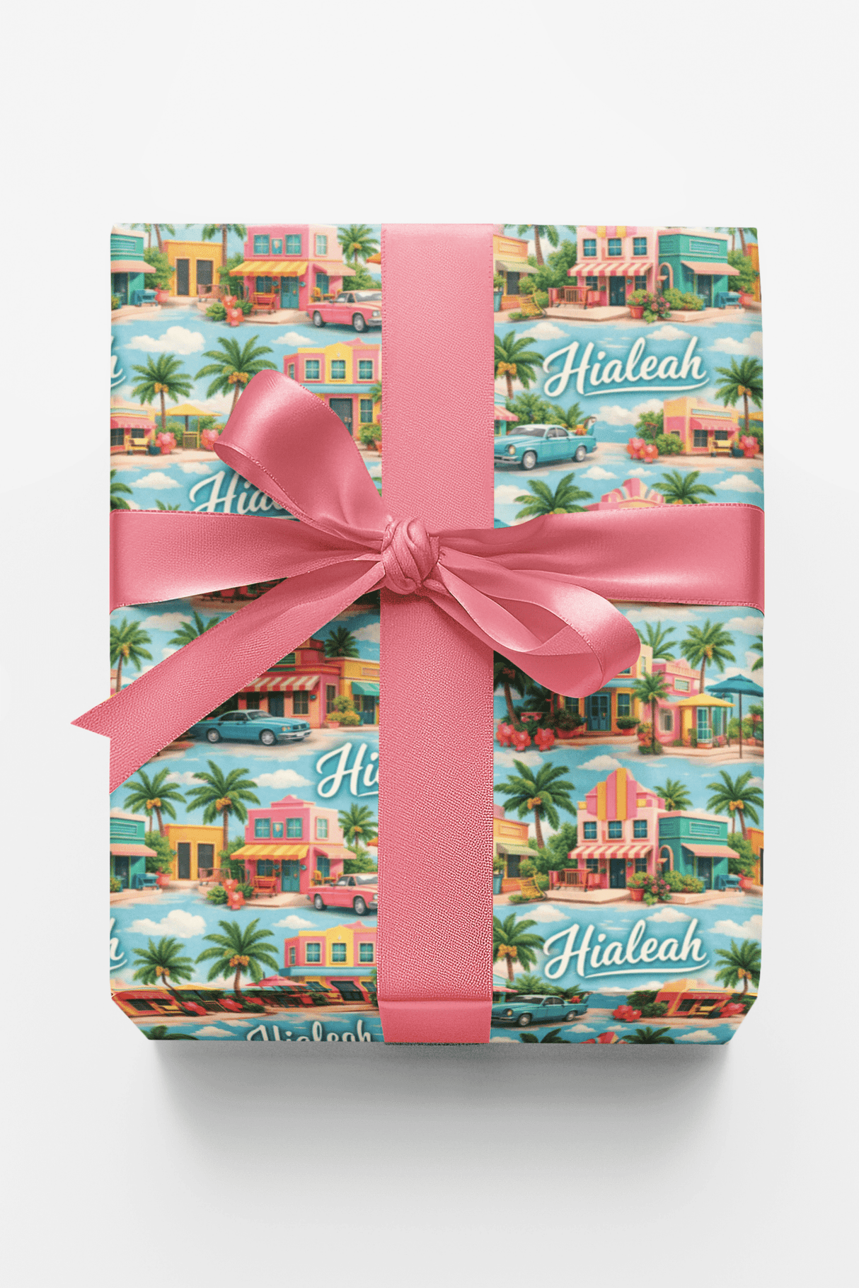 Hialeah Tropical Nights - London Penny Gift Wrap