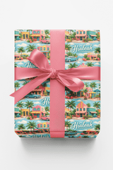 Hialeah Tropical Nights - London Penny Gift Wrap