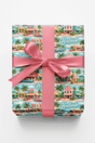 Hialeah Tropical Nights - London Penny Gift Wrap