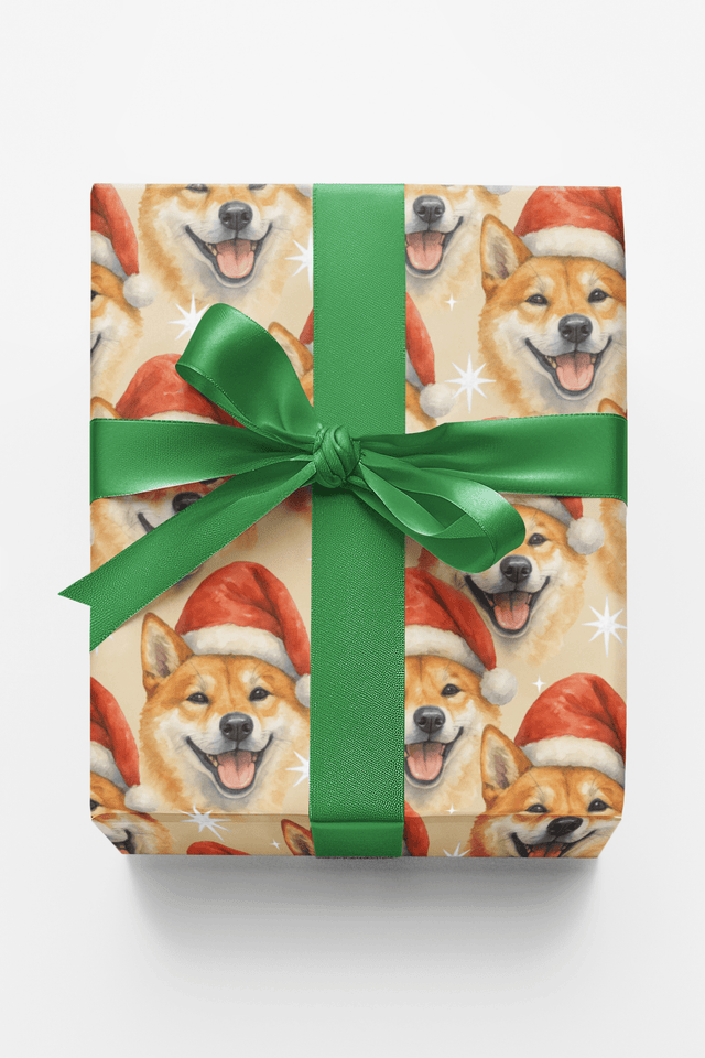 Silent Snow, Spirited Soul - London Penny Gift Wrap