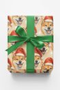 Silent Snow, Spirited Soul - London Penny Gift Wrap