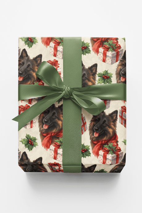 Tervuren Yuletide Bloom - London Penny Gift Wrap