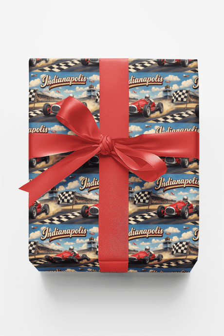 Indianapolis Racing Roots - London Penny Gift Wrap