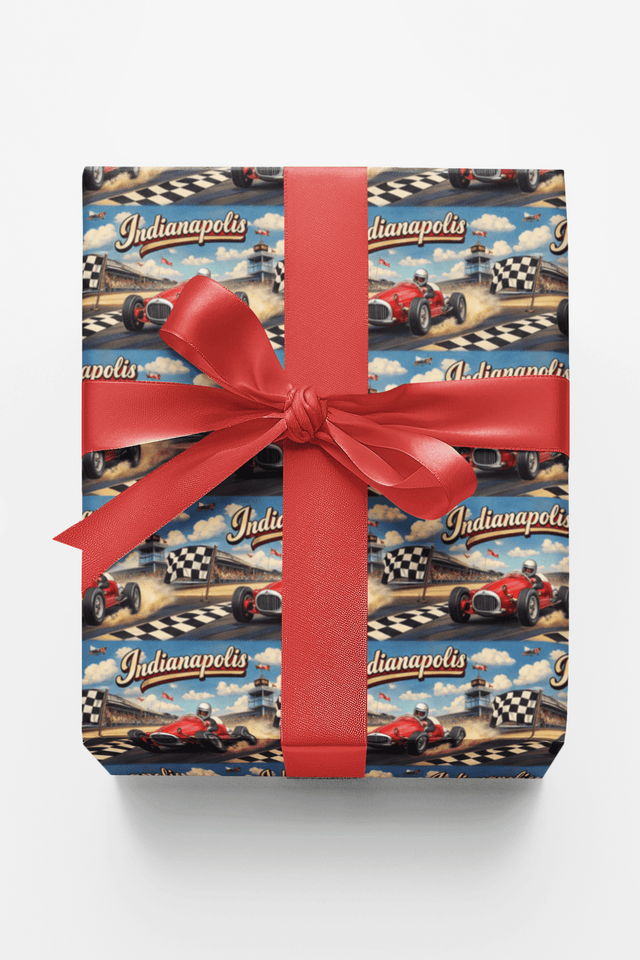 Indianapolis Racing Roots - London Penny Gift Wrap