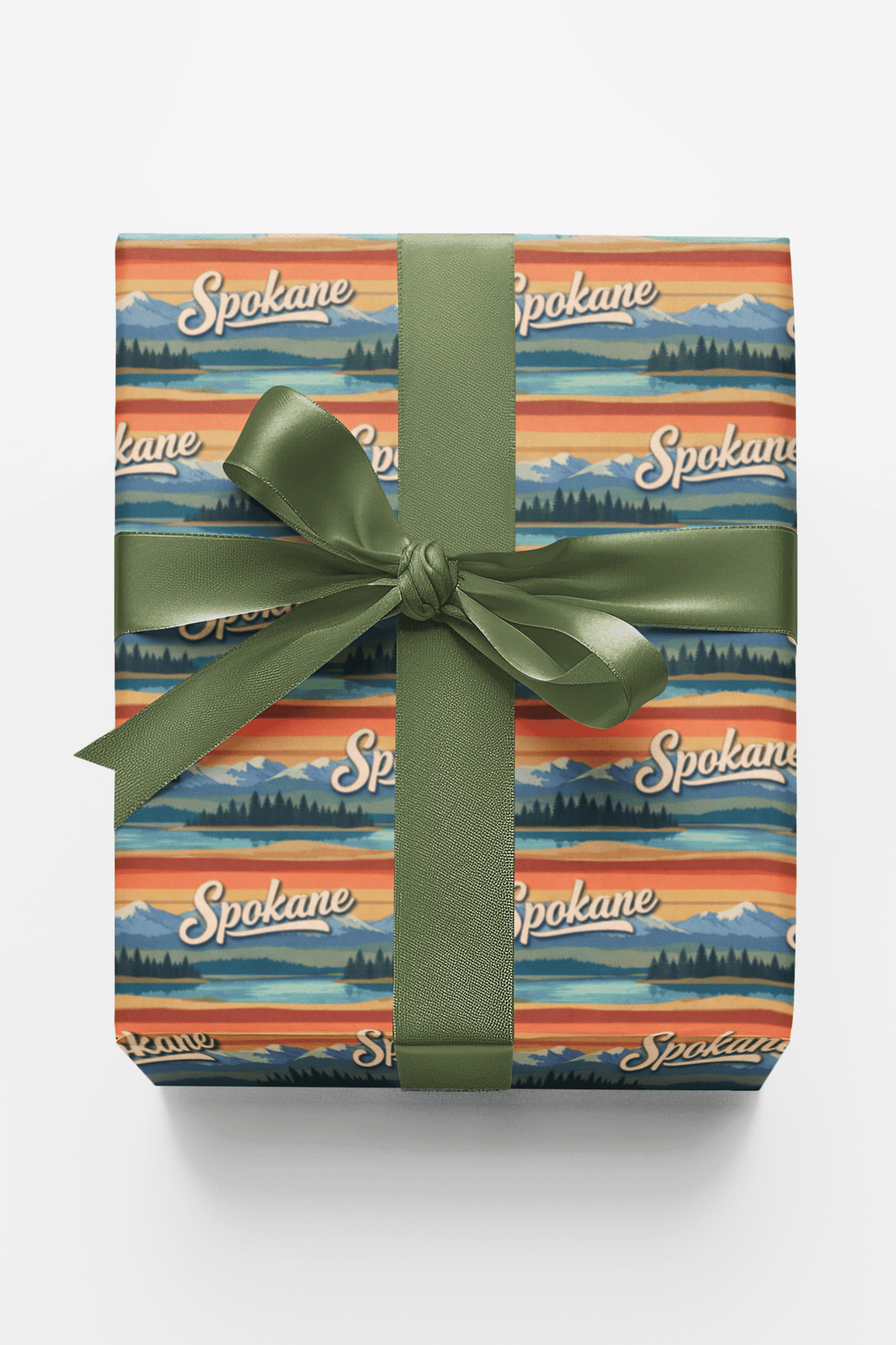 Spokane - London Penny Gift Wrap