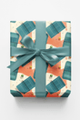 Sunlit Resort Courts Wrapping Paper - London Penny Gift Wrap