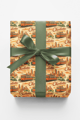Charlotte Queen City Glow - London Penny Gift Wrap