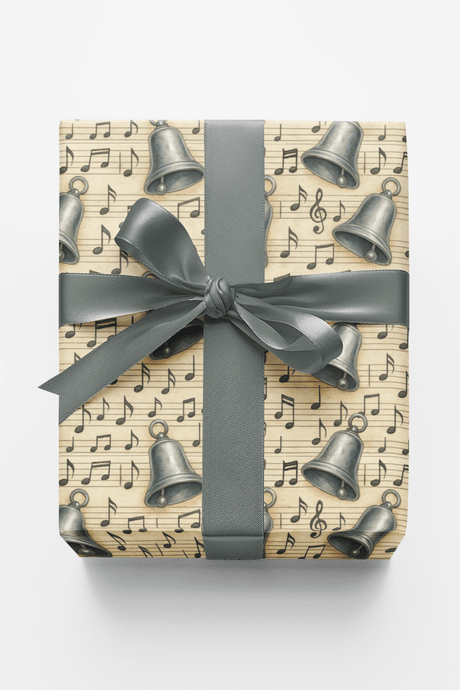 Carol Of The Bells - London Penny Gift Wrap