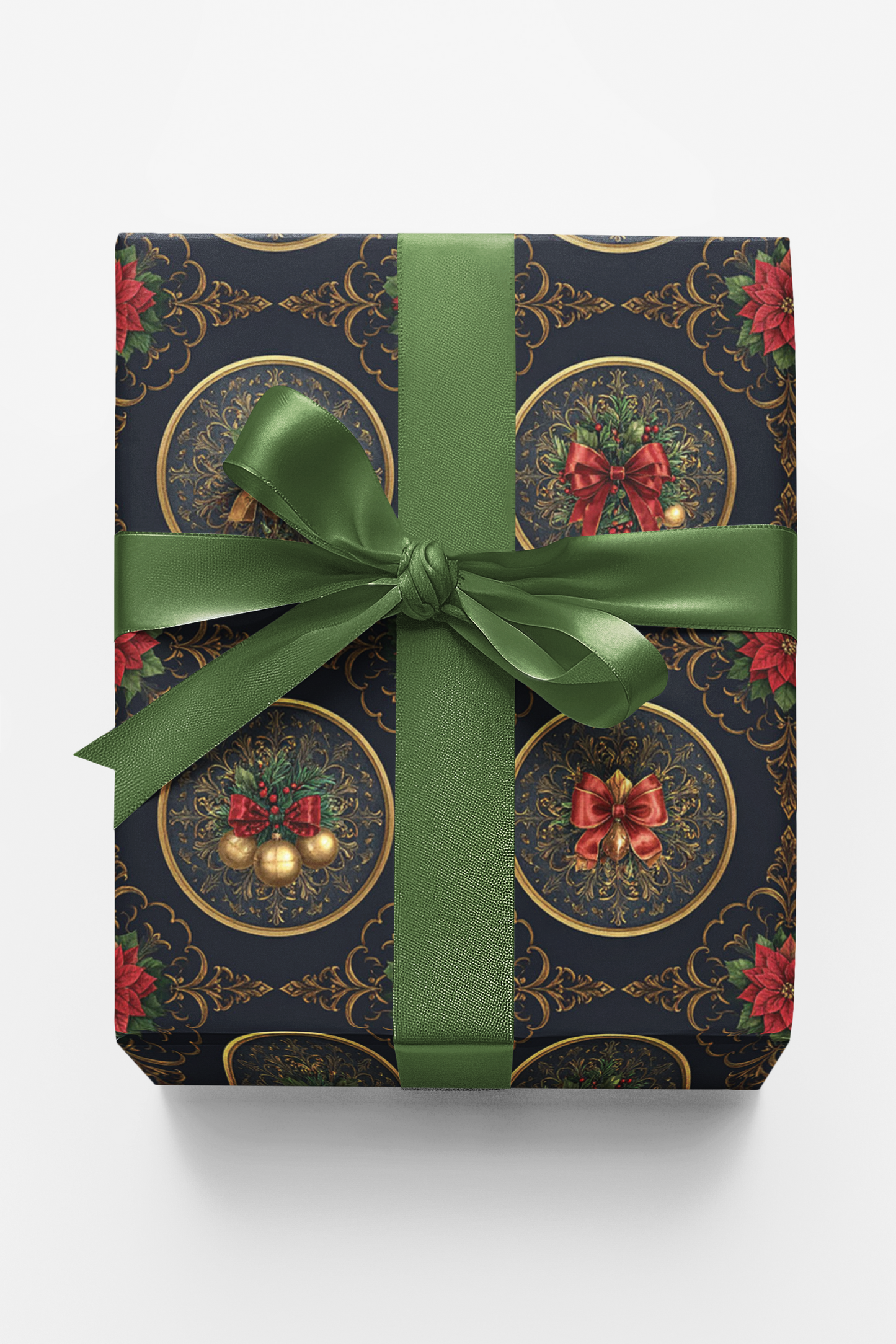 LIMITED TIME | Victorian Christmas Medallions Wrapping Paper