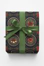 LIMITED TIME | Victorian Christmas Medallions Wrapping Paper - London Penny Gift Wrap