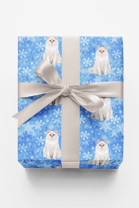 Siberian Snowfall - London Penny Gift Wrap