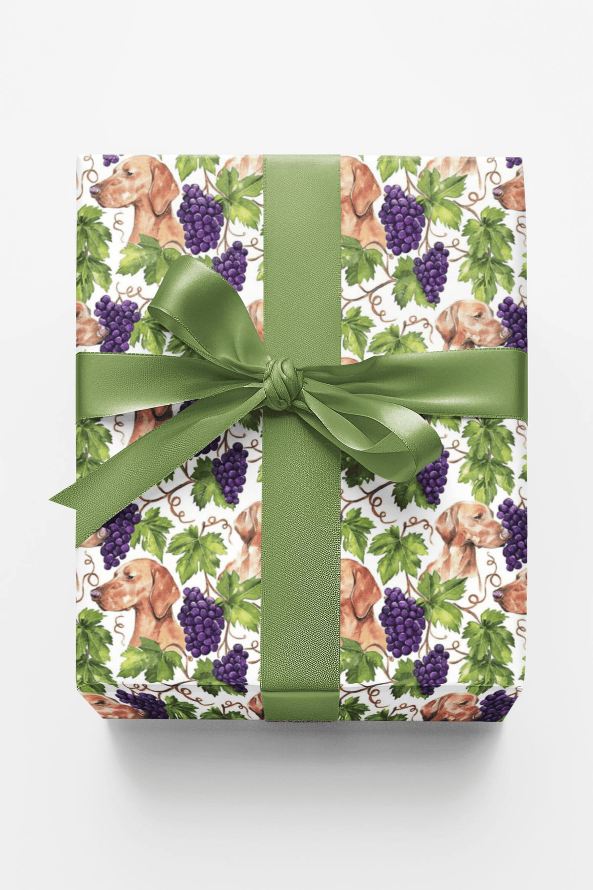 Vizsla Vineyard - London Penny Gift Wrap