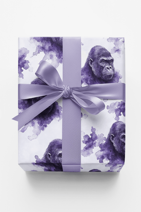 Grape Ape Glam - London Penny Gift Wrap