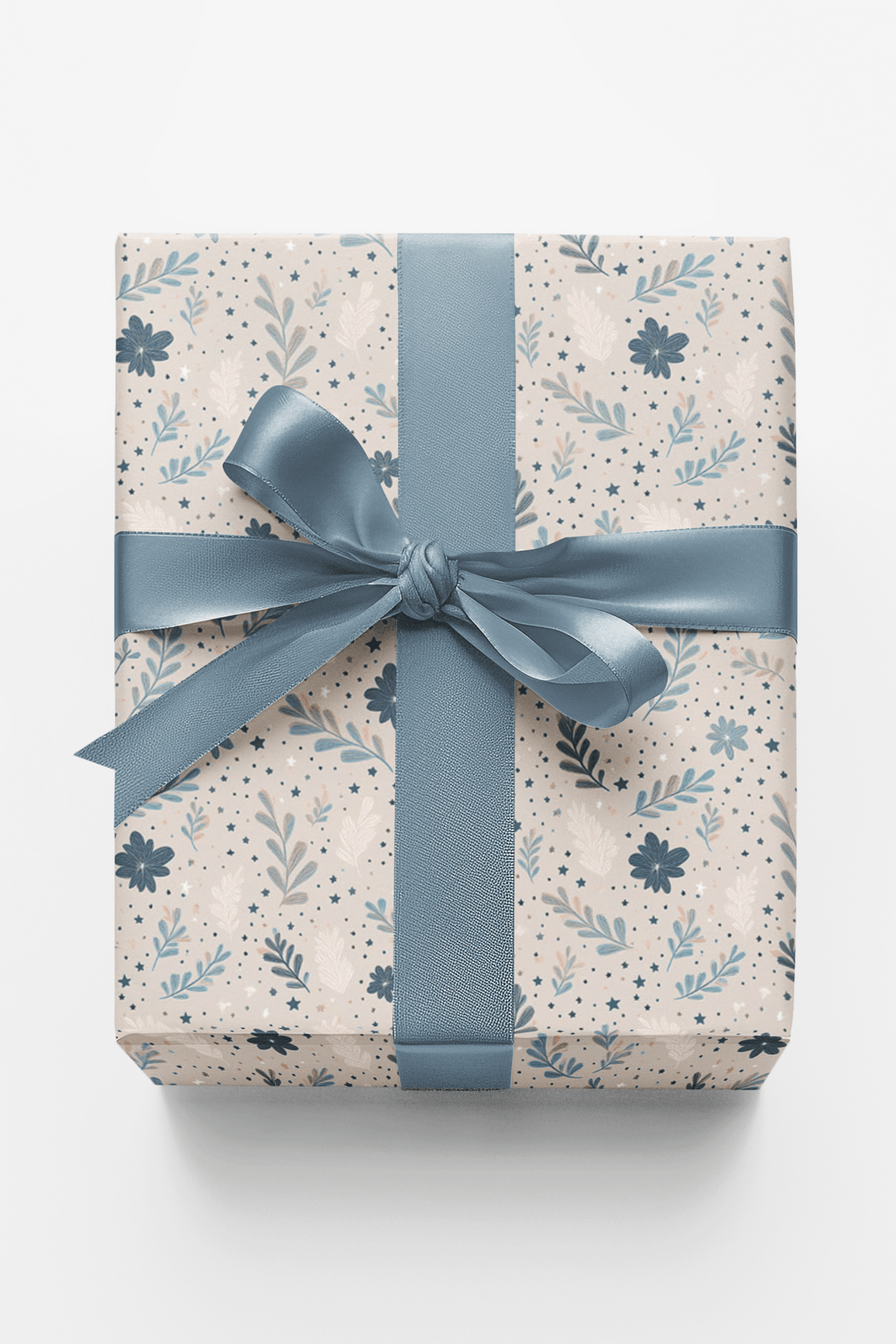 Sapphire Vines - London Penny Gift Wrap