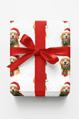 Golden Cheer Hounds - London Penny Gift Wrap