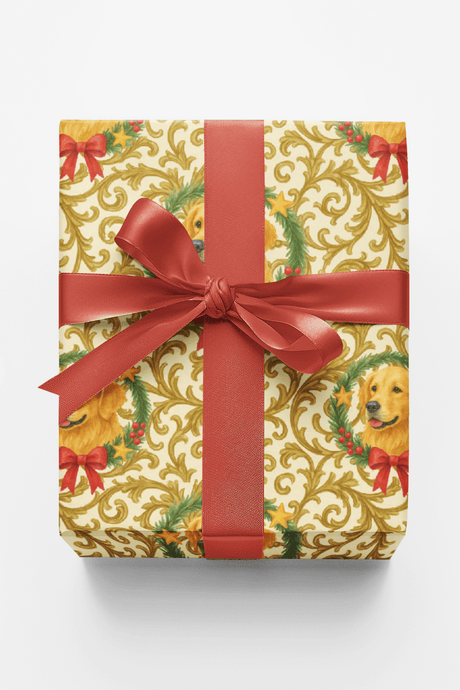 Golden Garland - London Penny Gift Wrap