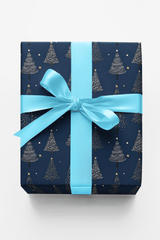Night Christmas Trees - London Penny Gift Wrap