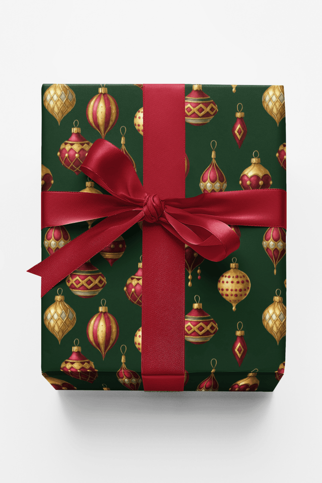 Classic Baubles - London Penny Gift Wrap