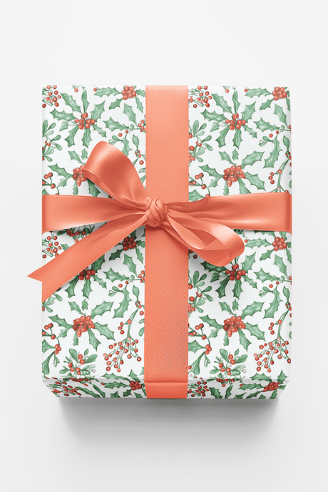 Christmas Mistletoe - London Penny Gift Wrap